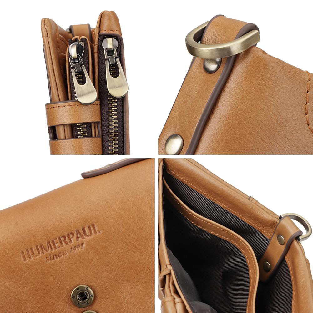 Мужской кожаный кошелек — фото 12