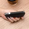 Soft Leather Mini Change Bag Card Bag Short Thin Leather Zipper Coin Bag Key Bag Wallet