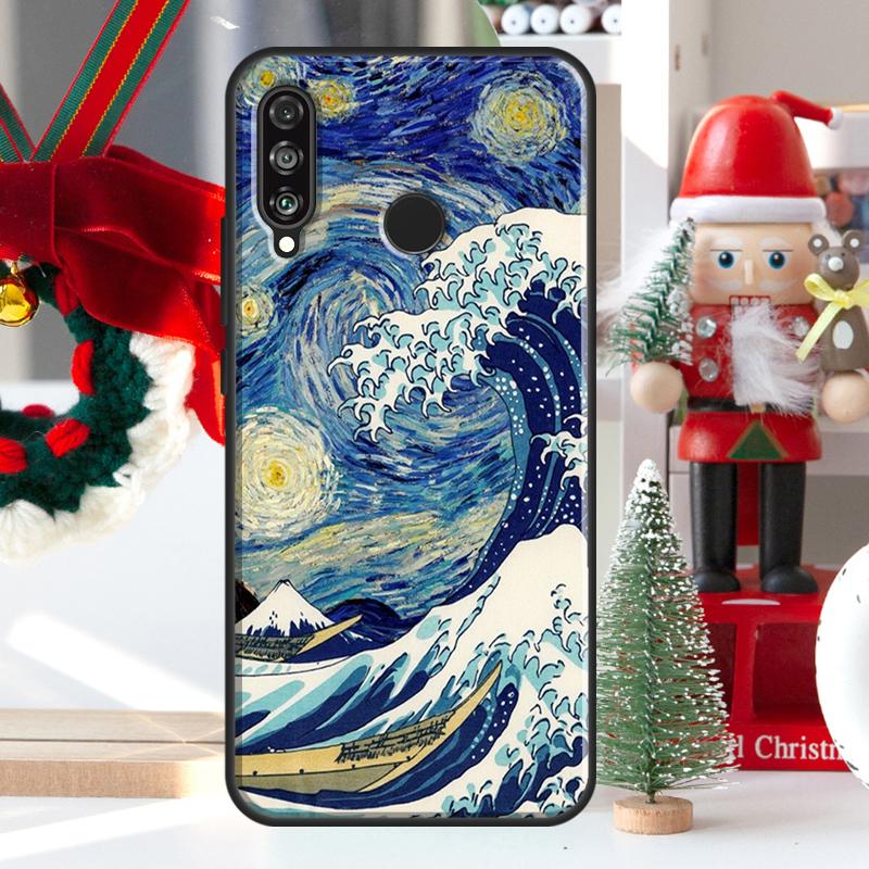 Van Gogh Starry Sky For Huawei Nova 5T 9 10 SE 7i 8i 11i 12i Y73 Y72 Y61 Y91 Y60 Y70 Y90 P20 P40 P30 Lite Case