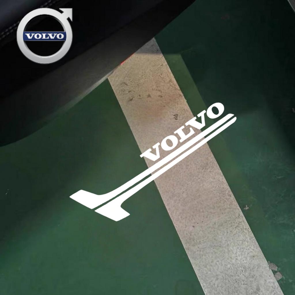 For Volvo 2pcs For VOLVO XC90 XC60 XC40 V90 S90 V40 V60 S60 S80 Car Accesorios RDESIGN Logo Light Car Door Light Projector Welco