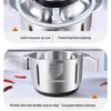 Electric Stainless Steel Meat Grinder & Multi-functional Chopper for Pepper, Garlic, and Vegetables