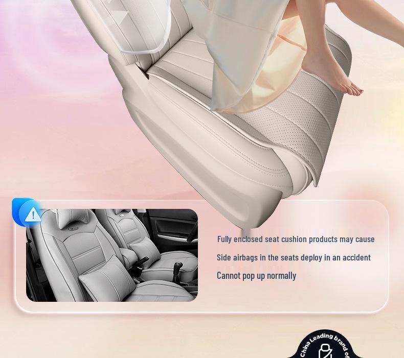 All-Season Ventilated Seat Cushion Cover for GAC AION i60 (2025 Model) - Breathable and Universal Fit.