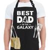 Kaidouma Grilling Aprons for Men Dad - Mens Funny Chef Cooking BBQ Grill Apron with 2 Pockets - Father's Day Apron for Daddy Husband - Best Dad In