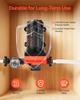 RV Water Pump, 12V DC 6 GPM (22.7 L/min), 4-Chamber Self-Priming Diaphragm Water Pump with Automatic Pressure Switch, 70 PSI Max Pressure, On Demand