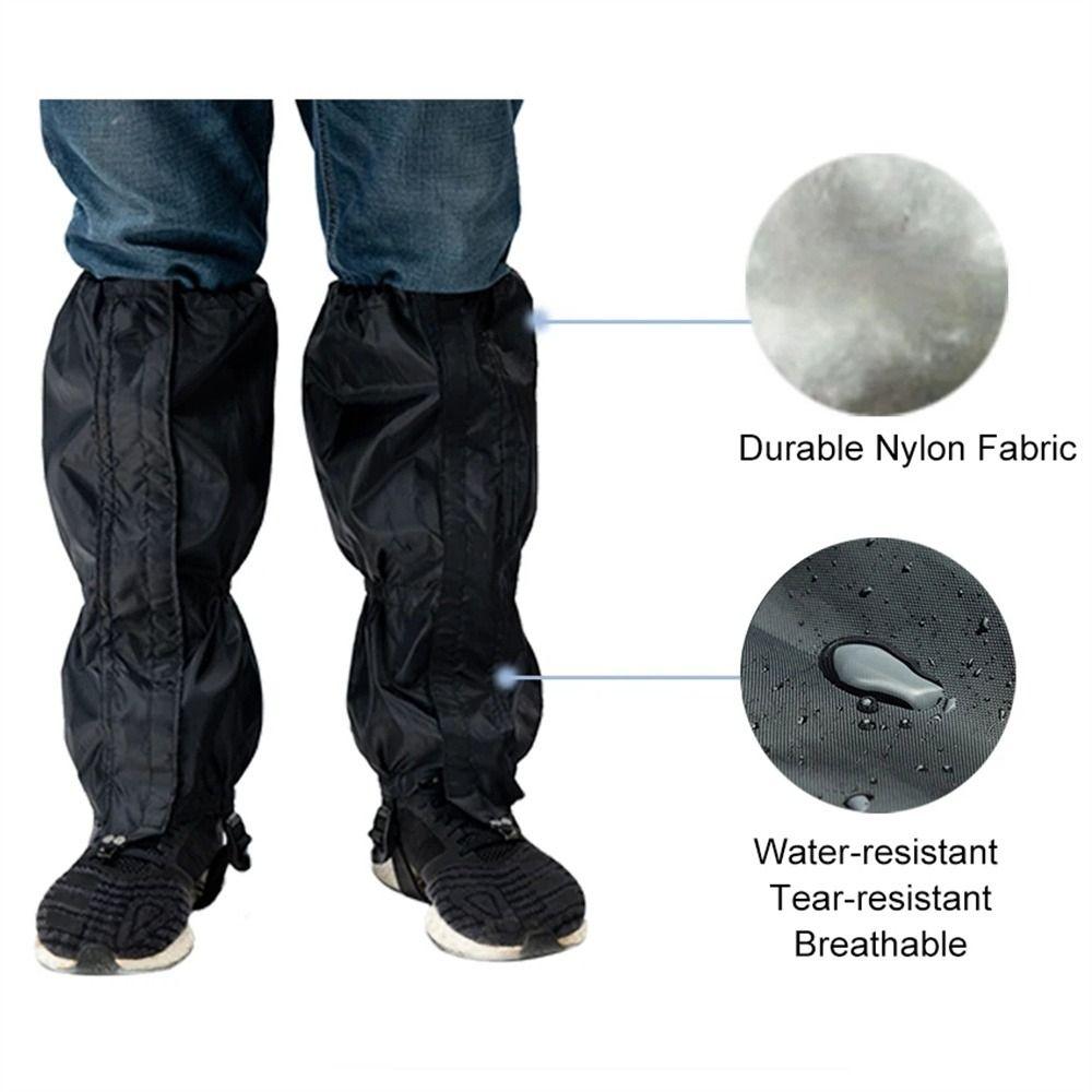 Waterproof Leg Gaiters Legs Protection Leg Warmers Legging Shoes Leg Covers Winter Tourist