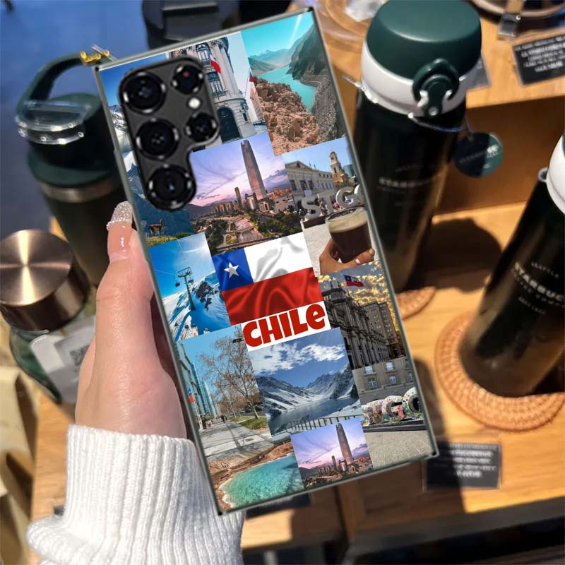 

Chilean Urban Landscape Art Cases Phone Case for Samsung Galaxy S26 Ultra S25 Edge S24 S23 FE S21 Plus S20 S22 S10 Cover TPU Cap Samsung S21 Plus