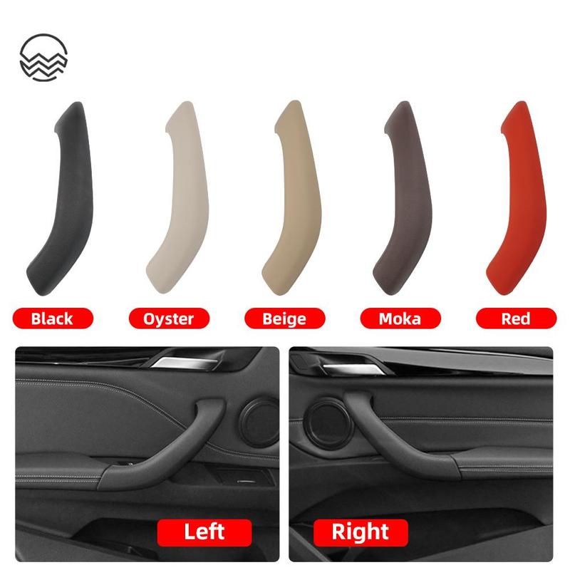 Car Interior Door Handle Cover Trim Inner Handle Pull Trim Cover Auto Accessories For BMW X1 X2 F48 F49 F39 2017-