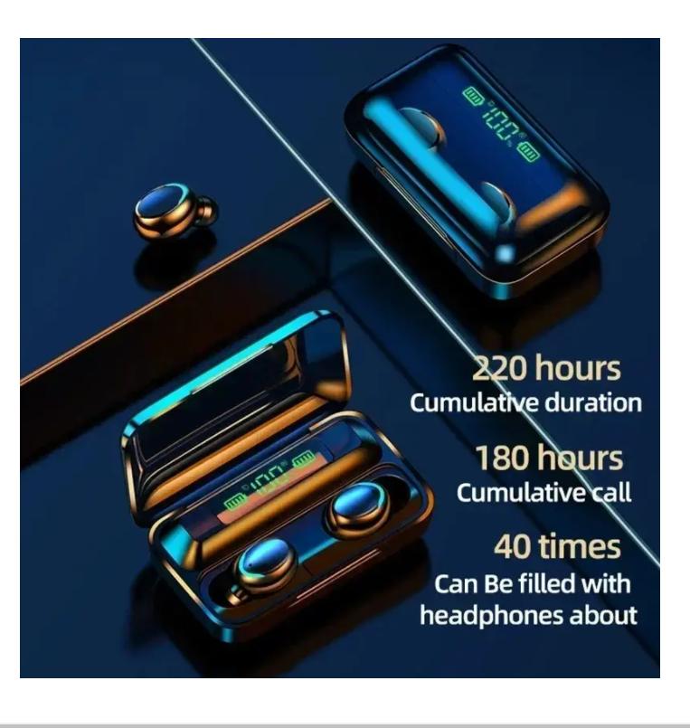 

TWS F9-5 Наушник Bluetooth 5.3 Беспроводные Наушники Hi-Fi Стерео Спортивные Водонепроницаемые Вкладыши Гарнитура Слуховые Аппараты С Микрофоном Handsfree