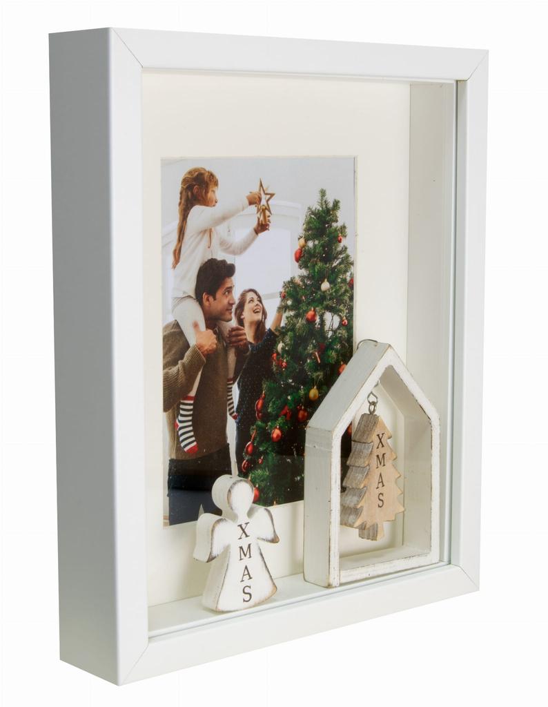 Photo Frame 016/47 M043  White 20X25 Cm Sku: 3Dbf1647-A20251318M043