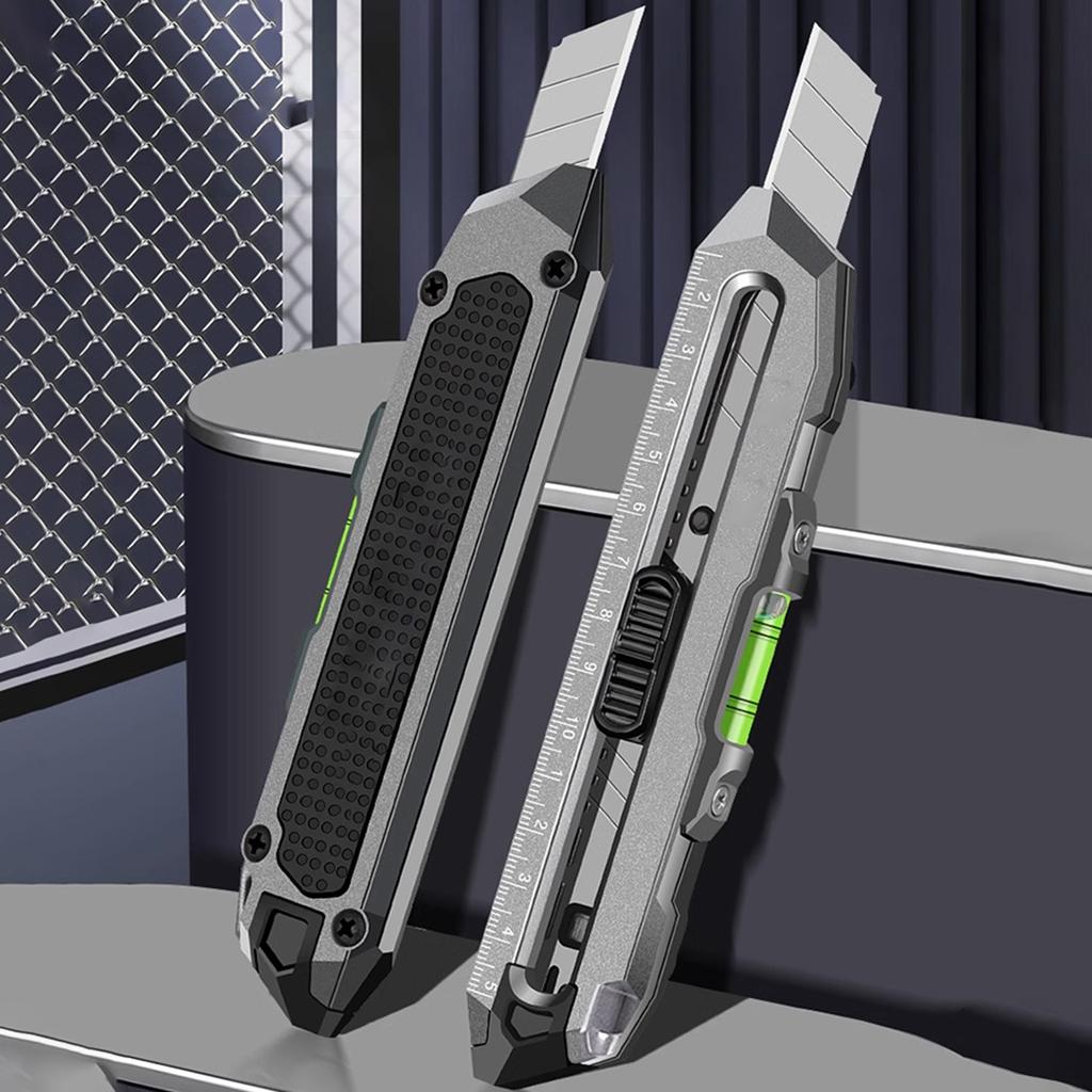 Wytrzymały nóż uniwersalny Narzędzia uniwersalne ze stopu aluminium Uniwersalne narzędzia tnące Konstrukcja ze stali SK5 zapewniająca gładkie cięcia