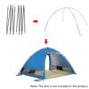 Tent Rod Glass Fiber Replacement Camping Tent Pole Kit  Tent Rod
