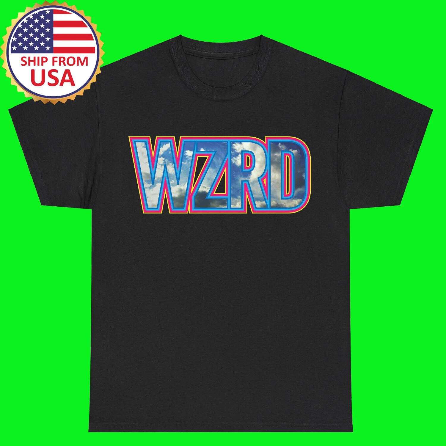 Kid Cudi WZRD Black T-Shirt Tee Top Unisex 4XL