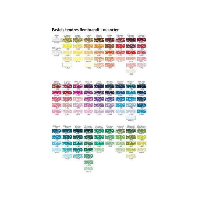 Coffret de pastels - TALENS - 90 pastels - Multicolore - Pour adultes - Mixte