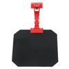 Welding Blackout Panel 18cm Square Red Bracket Portable Welding Blackout Panel for Industry