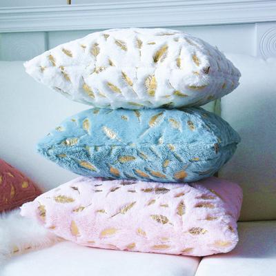 Fur Decorative Cushion Cover Home Plush Pillow Case Bed Room Pillowcases Pillows Car Seat Decoration Sofa Throw Pillow
