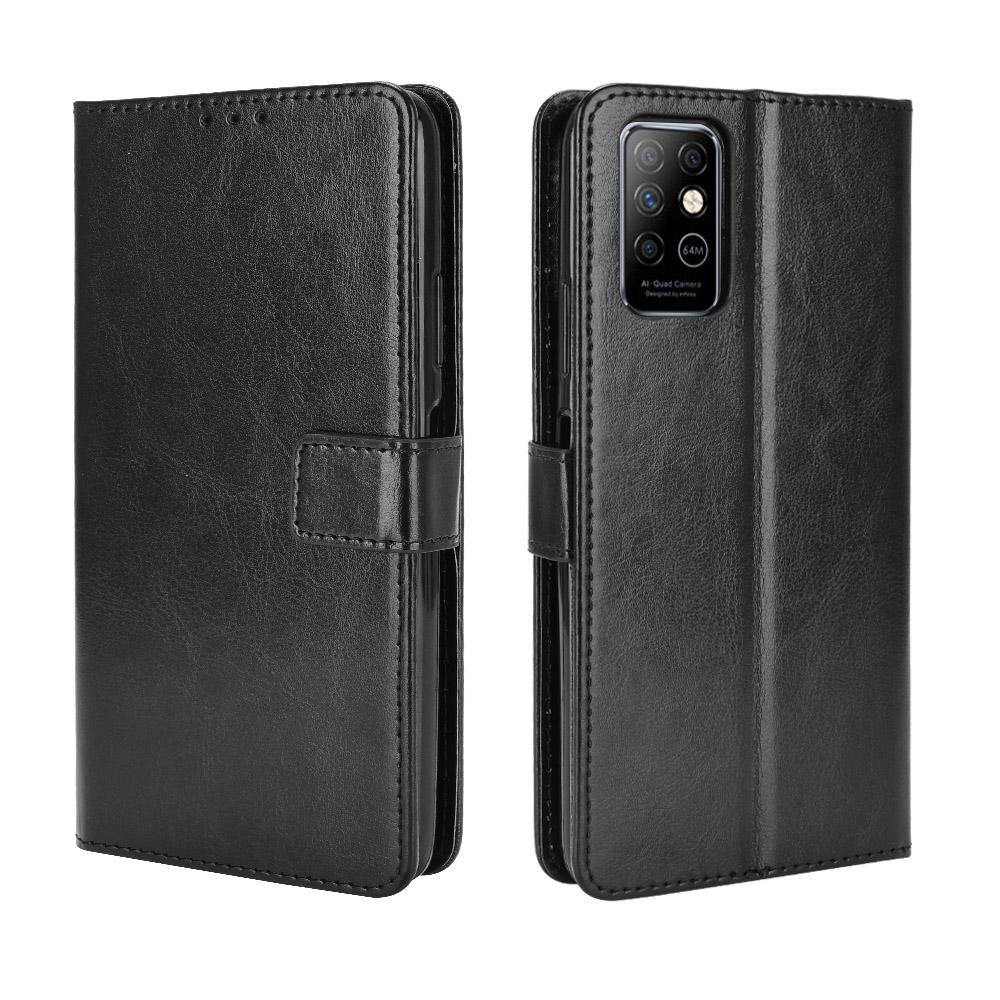 for Infinix Note 8 Wallet Case with Kickstand & Card Slots – Shockproof, Dustproof, Business Heavy Duty Flip Leather Cover