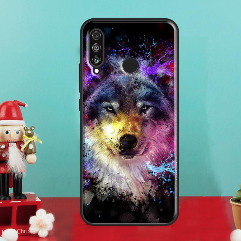 Wolf Howls Art For Huawei Nova 9 10 SE 12i 12s 11i 8i Y90 Y60 Y70 Y72 Y73 Y61 Y91 P60 Pro P30 P40 Lite Case