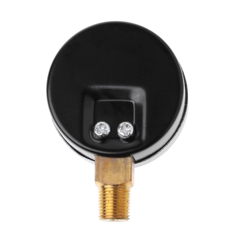 Low Pressure Hydraulic Gauge  Scale Pressure Gauge 1/8" BSPT thread for   Compressor Oil Water Gas Compact