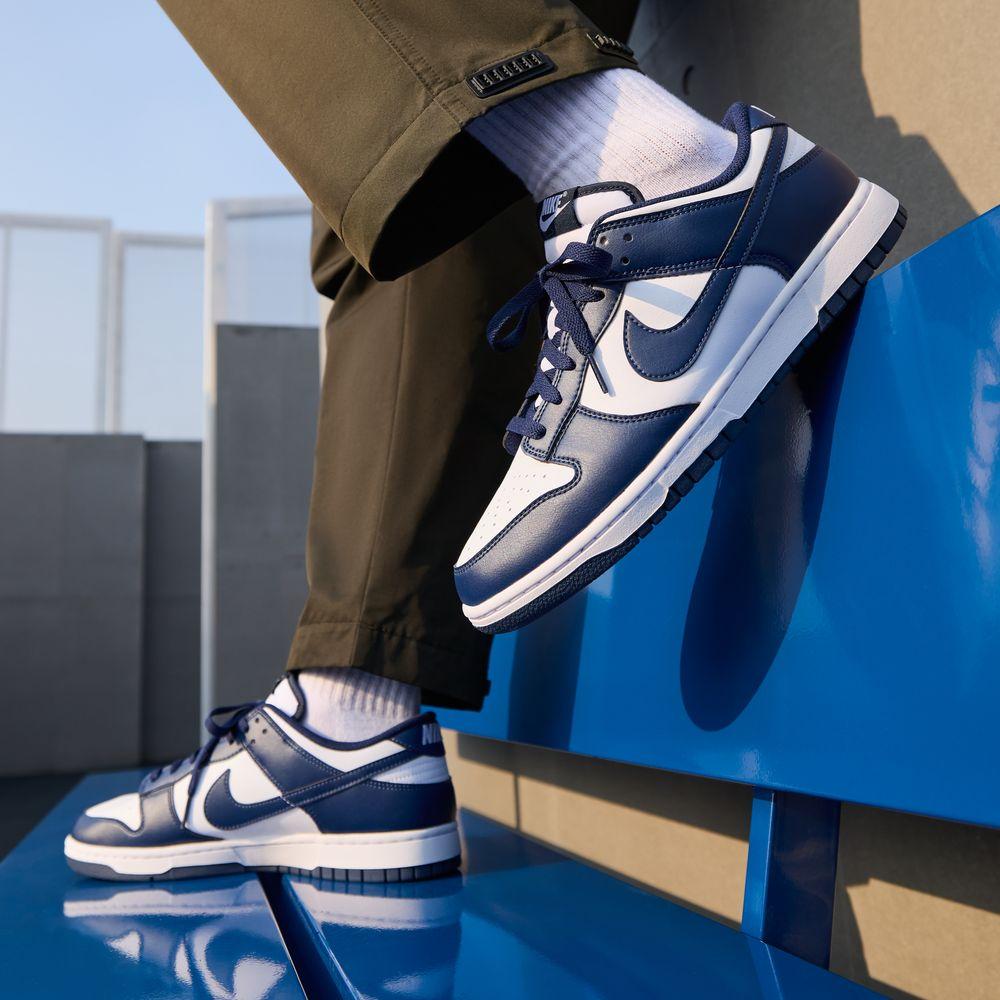 Nike Dunk Low Белый Полуночно-синий 44.5