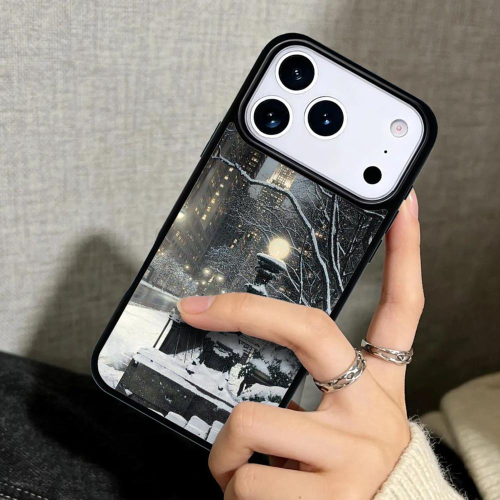 Hülle Case für iPhone 17 Air 16 Pro Max 15 Plus 11 13 Mini 14 12 Rückseite Handyhülle NEW YORK AMERIKANISCHE STADT