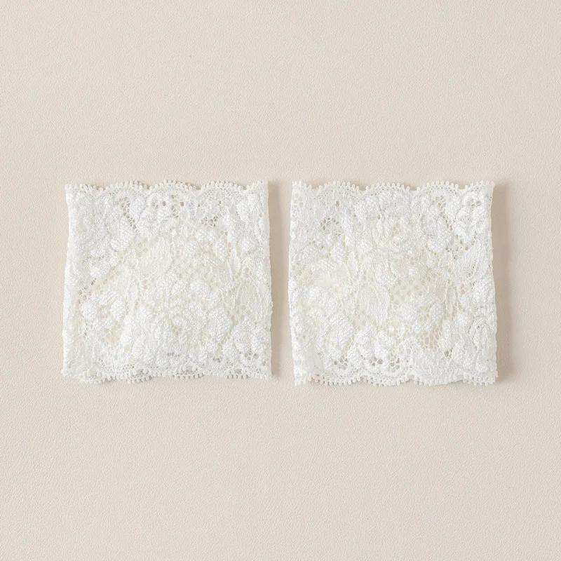 2pcs Lace Forefoot Pads for Women High Heels Half Insole Foot Care Breathable Summer Invisible No Show Socks Women Sock Slippers