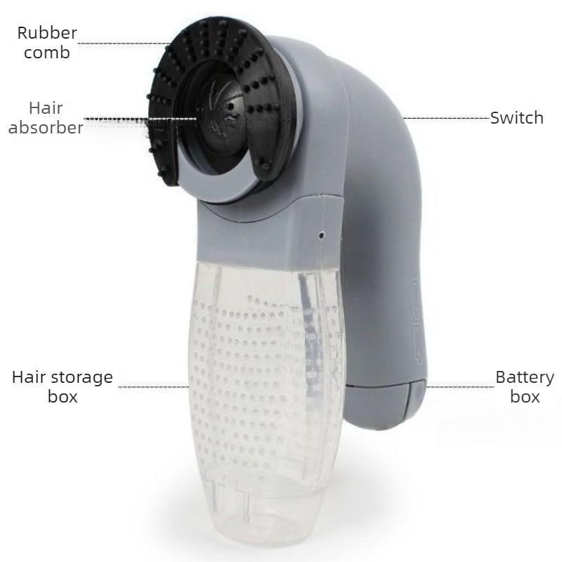Electric Pet Hair Remover Suction Device Sucker Dog Cat Massage Cleaning Gadget Portable Grooming Vacuum System Fur Brush