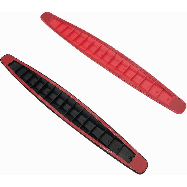 4 Pack Car Bumper Guard, Universal Rubber Protector For SUV - Front/Rear Anti Collision & Scratch Guard Strip (Black)