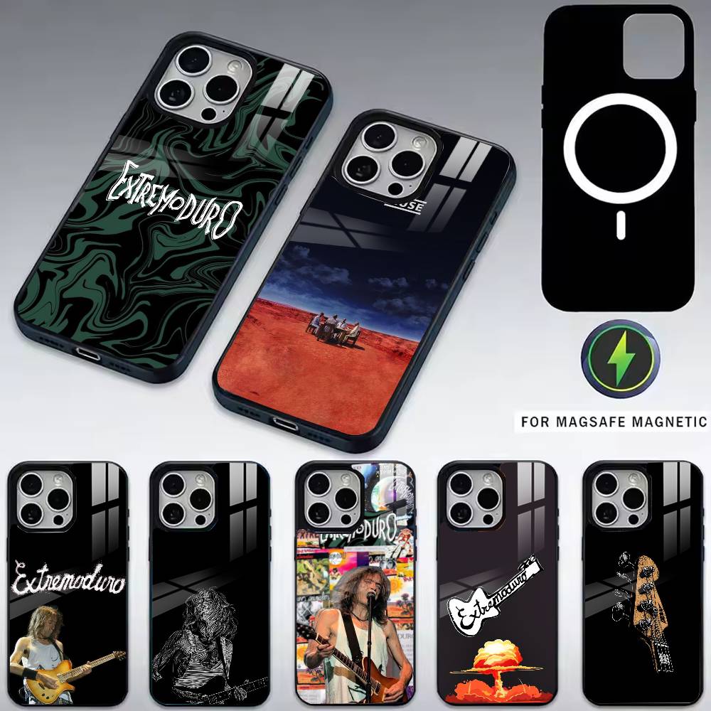 Band E-Extremoduro C-Canciones Phone Case For iPhone17,16,15,14,13,12,11 Plus,Pro Magnetic with Magsafe Wireless Charging