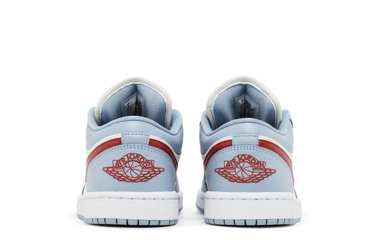 Jordan 1 Low Blue Whisper Dune Red (Women's)