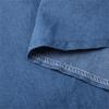 Herfst Lange Jurken Vrouwen Vintage Effen Kleur Halve Mouw Jeans Jurk Met Zijsplit V-Hals Vestidos Voor Vrouwen Casual