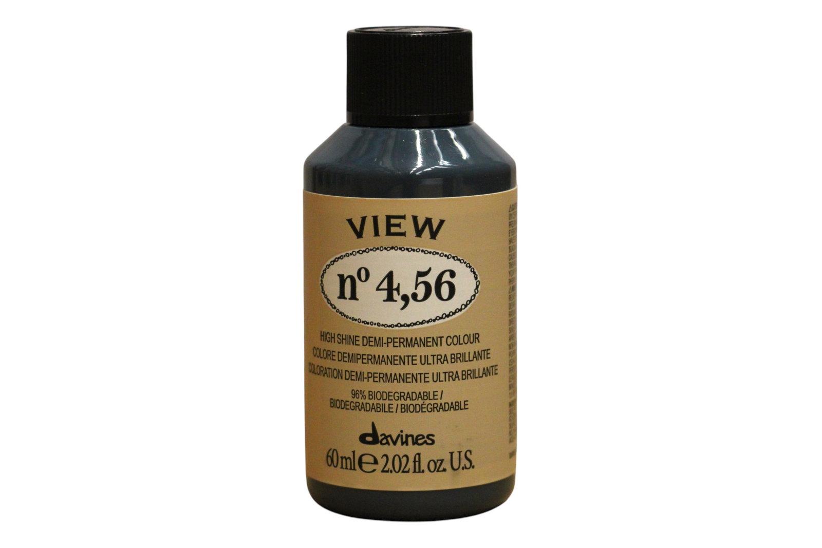 Davines high shine demi permanent color View 60ML 4.56 Mahogany Red Brown