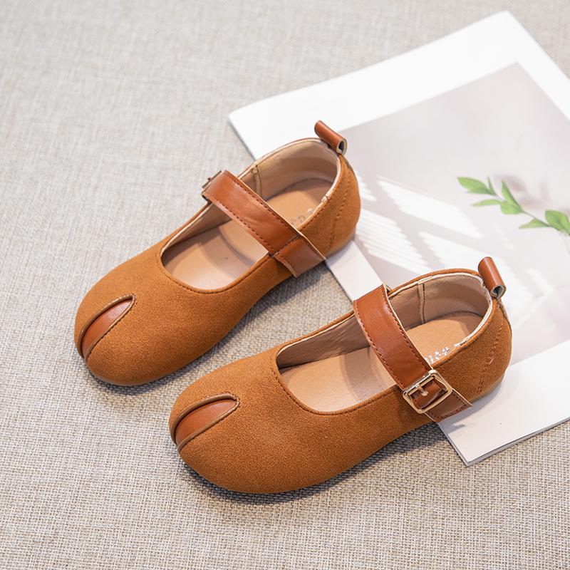 New Children Fashion Girls Casual Shoes Non-slip Versatile Soft Round-toe Kids Simple Shallow Mary Janes Chic Breatheable Cute