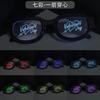 Halloween Glasses Special Effect Luminous Glasses Cool Anime Flash Eye Glasses Led Glasses Sense of Technology Eyewear for Party