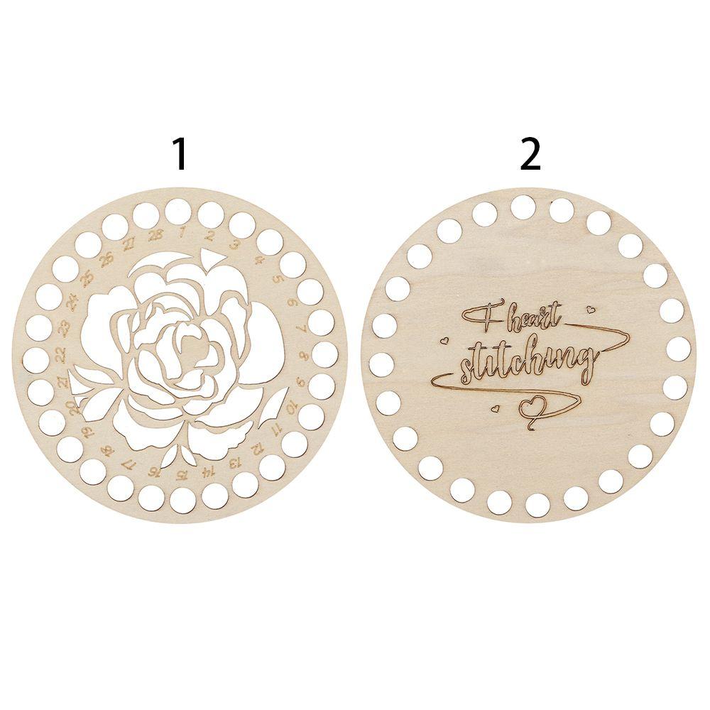 Aufbewahrungsreihe Werkzeug Garn Kreuzstich Stickgarn Organizer Fadenhalter Holz Fadenbrett