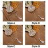 Handheld Ancient Style Fan Rabbit Shaped Dance Fan Decorative Fan Hanfu Fan  Stage Performance