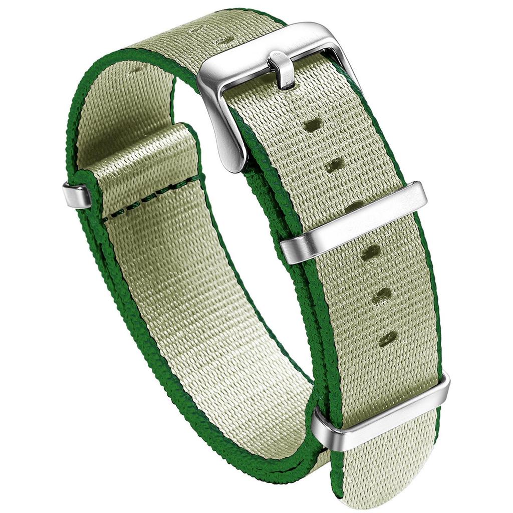 Timeless Twill Nylon Multi-color Strap - Waterproof, Lightweight & Durable 20mm/22mm Universal Fit