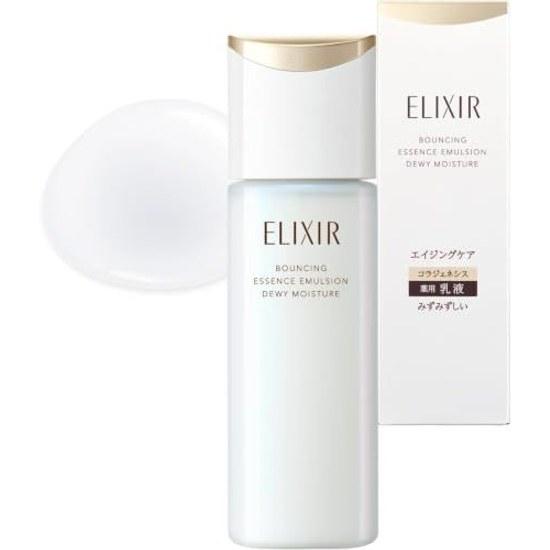 Elixir Emulsion Lift Moist Type ba 2025 Model Main Body 130mL Quasi-Drug Moisturizing Pores Firmness Hydration Anti-Aging Care Collagenesis Tranexamic