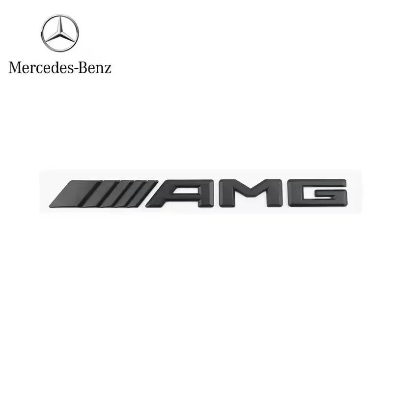 

3D ABS Car Rear Trunk Badge Decal Letters Sticker For Mercedes Benz AMG A B C E G CLA C63 C63S E53 GT SLK W176 W205 W177 C260L1