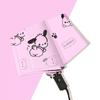 Student Safety Anti-Rebound Children's Umbrella for Girls, Dual-Use for Sun and Rain, Foldable Automatic Umbrella for School Use