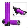 Handlebar Grips, 1 Pair Aluminum Screw Grips Lock