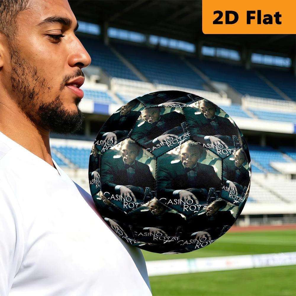 Iconic Gun Logo Design football Suitable for both training and competition No. 5 football Wear-resistant and slip-resistant Very elastic