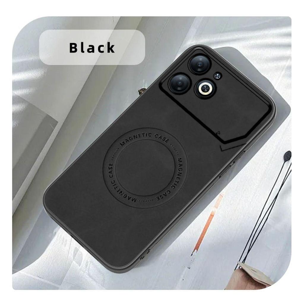 Premium Retro Leather Grain TPU Case for TECNO POVA 6 Pro 5G,6 Anti‑Drop Business Phone Shell