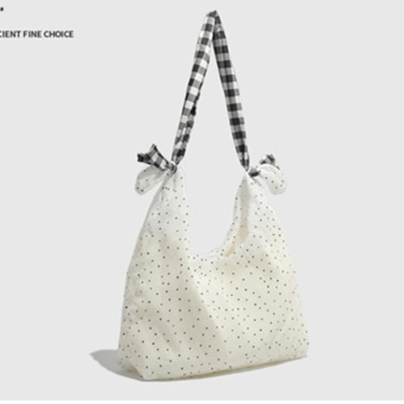 Große Kapazität Welle Tragetaschen für Damen Punkt Crossbody-Tasche für Damen Umhängetaschen Leichte Designertasche Schultaschen für Mädchen