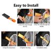 1/2/4Pcs For Snow Mud Ice Tire Chain Straps Car Tire Traction Blocks Emergency Snow Mud Sand Durable PU Anti-Skid