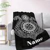 Viking Culture Customize Your Name Blanket Warm Comfortable And Soft Blankets Are Suitable For Home Chairs Office Sofas Sofas Office Camping And Gifts