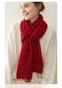 Damen 100% Reines Kaschmir-Schal - Modischer Unifarbener, Warmer Gestrickter Nackenschal für Herbst und Winter