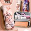 3D Three-dimensional Primary School Student Stationery Case Pencil Case Girl Cartoon Large Capacity Pencil Case Children