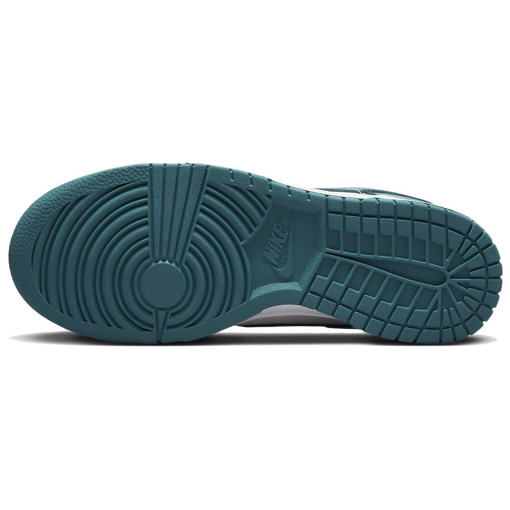 Nike Dunk Low Noise Aqua Женские кроссовки Бирюзовый Белый Розовый FJ0739-100 42 — фото 6