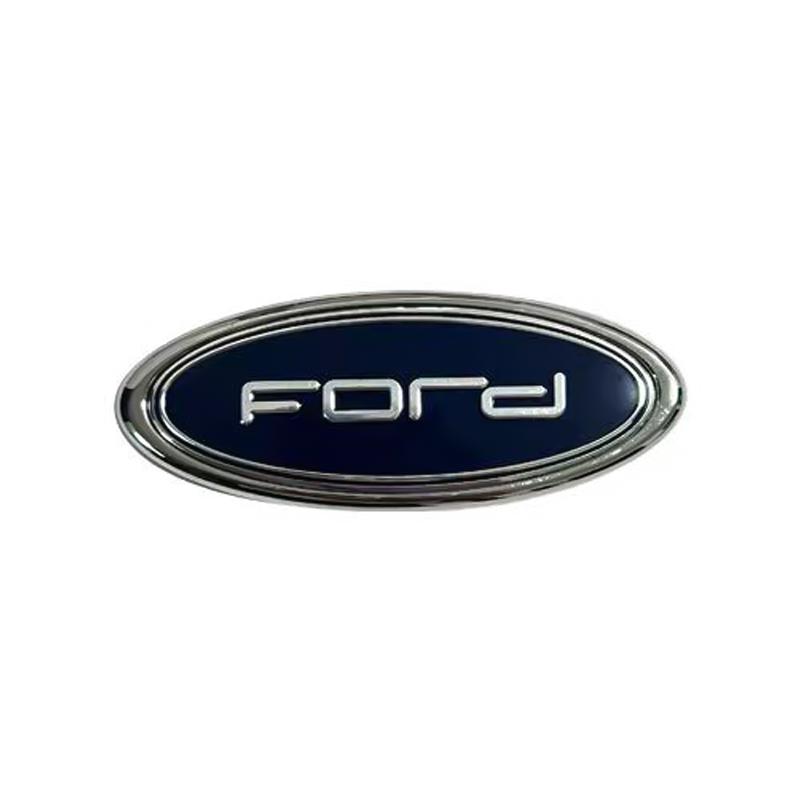 Car Front Grille Rear Trunk Hood Lid Peterbilt Logo Replace Stickers for Ford Focus Mondeo Fiesta Kuga MK2 Everest Escape Ranger