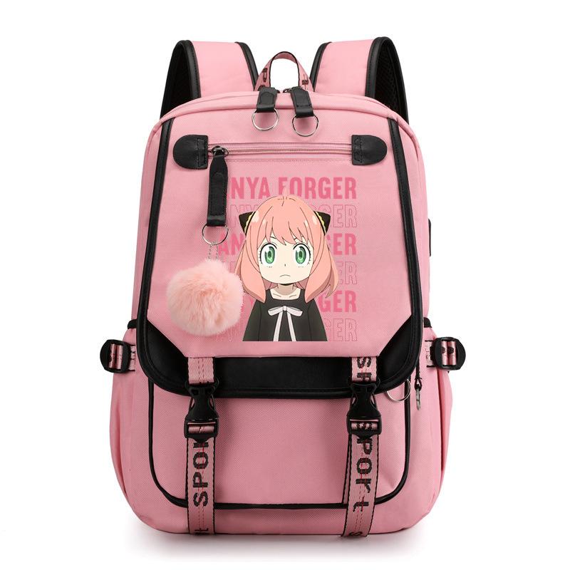 RiMan SPY x FAMILY Spy Play House Backpack Junior High School Student Personality Trend College Style School Bag